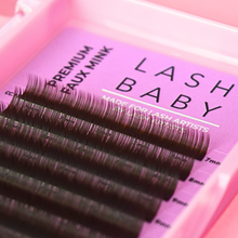 Load image into Gallery viewer, Brown Lash Trays- CC Curl