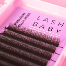 Load image into Gallery viewer, Brown Lash Trays - C Curl