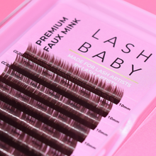 Load image into Gallery viewer, Brown Lash Trays- CC Curl