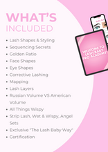 Load image into Gallery viewer, Advanced Lash Styling Online Guide