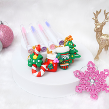 Load image into Gallery viewer, Wholesale Lash Brush Christmas Keychains