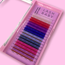 Load image into Gallery viewer, - CC Curl Coloured Volume Lash Trays