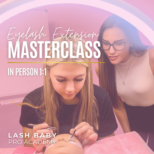 1:1 Eyelash Extension Masterclass