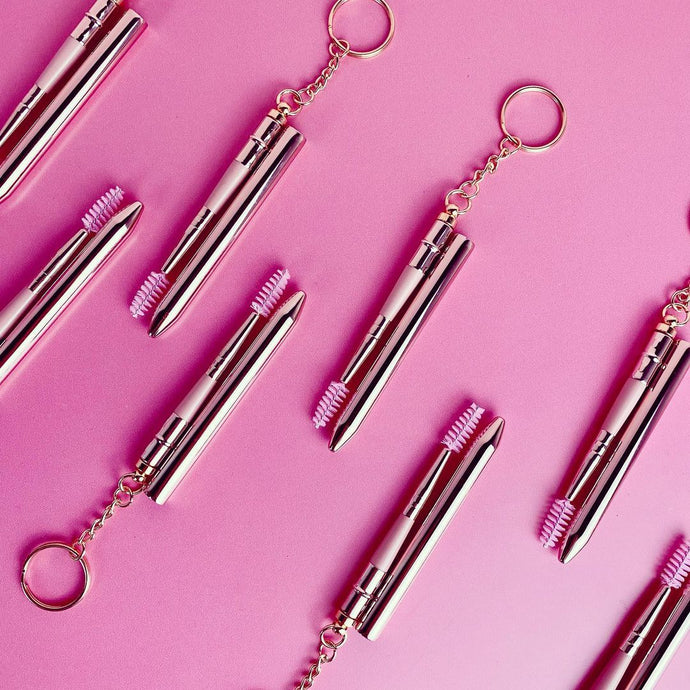 Slim Line Lash Brush Keychain