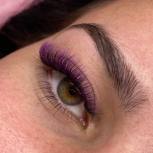 D Curl Coloured Volume Lash Trays