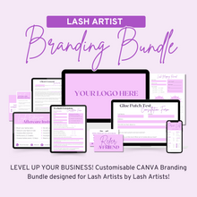 Load image into Gallery viewer, Lash Artist Branding Bundle
