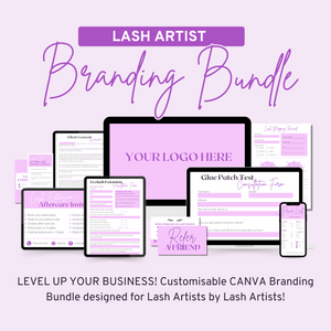 Lash Artist Branding Bundle