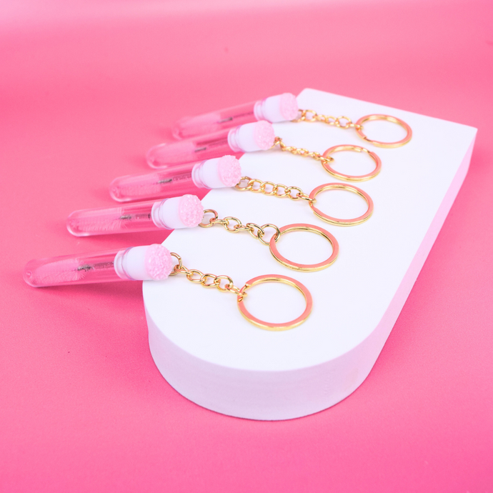 Mini Lash Keychain Pink - 5 Pack