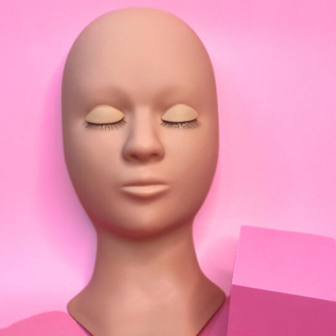   -  Mannequin Head with Removable Eyelids